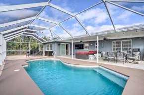 Stunning Cape Coral Home with Saltwater Pool!